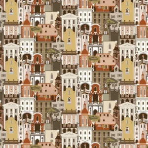 Mini Moderns Wallpaper Campanile MMPLS02PT