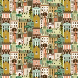 Mini Moderns Wallpaper Campanile MMPLS02TG