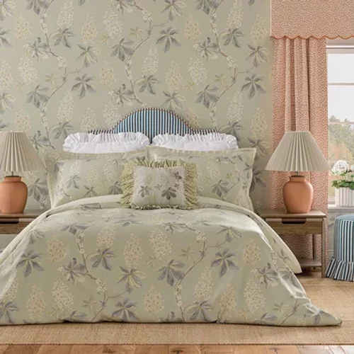 Sanderson Duvet cover Chestnut Tree bedding set QCSCTNB2GRE
