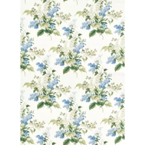 Sanderson Fabric Delphinium & Lilac 227313