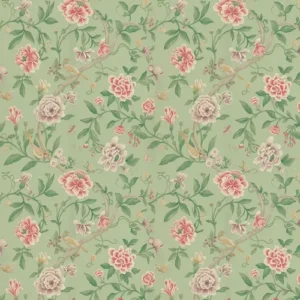 Sanderson Wallpaper Porcelain Garden DCAVPO101