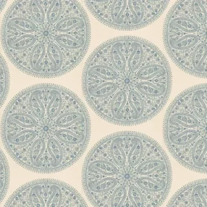 Sanderson Wallpaper Paisley Circles DCAVPC103