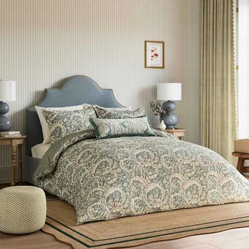 Sanderson Duvet cover Tilia Lime Duvet Cover Set QCSTILL3SOF