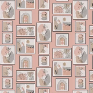 Crown Wallpaper Gallery Wall M1714