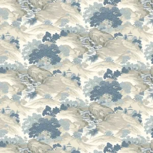 Crown Wallpaper Oriental Landscape M1190