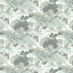 Crown Wallpaper Oriental Landscape M1191