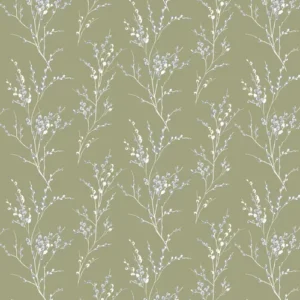 Laura Ashley Wallpaper Pussy Willow 121074