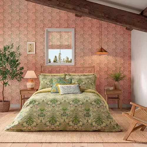 Morris Duvet cover Hyacinth Sage & Citrus Duvet Cover Set QCSHYAI2SAG