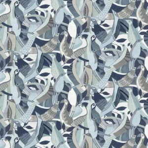 York Wallpaper Fauvist Flock AG2015