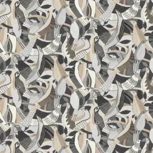York Wallpaper Fauvist Flock AG2018