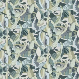 York Wallpaper Fauvist Flock AG2017