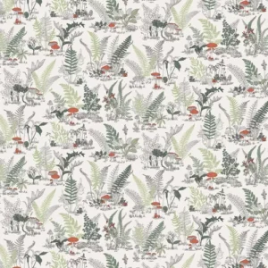 York Wallpaper Mushroom Garden Toile RT7891