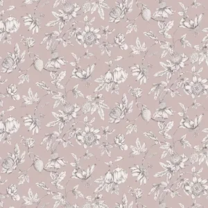 York Wallpaper Passion Flower Toile RT7851