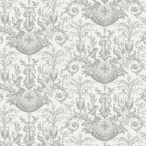 York Wallpaper Avian Fountain Toile RT7815