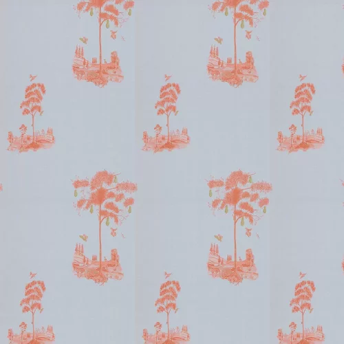 Andrew Martin Wallpaper Pear Tree PT04-SUNSETORANGE
