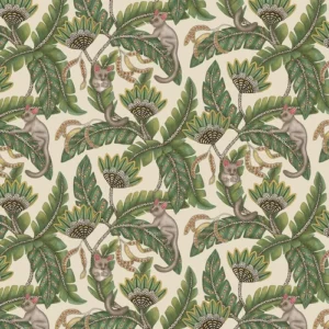 Cole & Son Wallpaper Bush Baby 119/7035