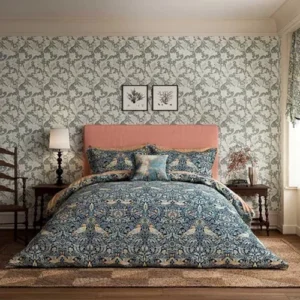 Morris Duvet cover Bird Duvet Cover Set QCSBRDB8WEB