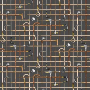 Cole & Son Wallpaper Bastoni 114/14028