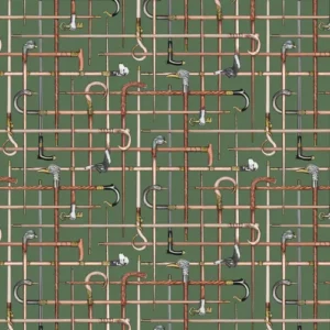 Cole & Son Wallpaper Bastoni 114/14027