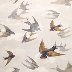Designers Guild Wallpaper Chimney Swallows PJD6003/04