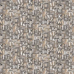 Galerie Wallpaper Block Letters G56205