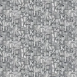 Galerie Wallpaper Block Letters G56206