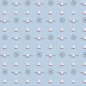 Galerie Wallpaper Boat and Compass G23037