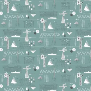 Mini Moderns Wallpaper Festival AZDPT014HT