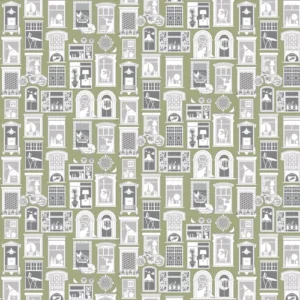 Mini Moderns Wallpaper One Day AZDPT028BL