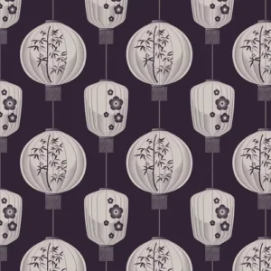 Mini Moderns Wallpaper Lucky Lantern AZDPT045WP
