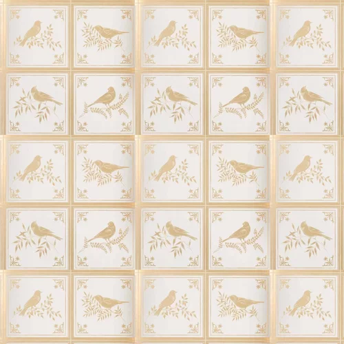 Nina Campbell Wallpaper Fortoiseau NCW4356-01