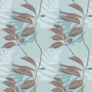 Osborne & Little Wallpaper Feuille D'Or W7331-02