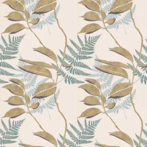 Osborne & Little Wallpaper Feuille D'Or W7331-04