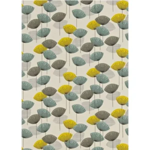 Sanderson Fabric Dandelion Clocks DOPNDA204