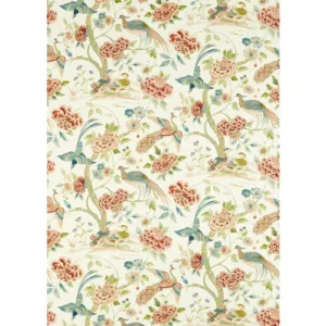 Sanderson Fabric Indienne Peacock 226971
