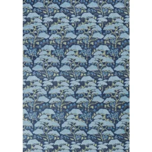 Sanderson Fabric Bonsai & Gingko Velvet 237278