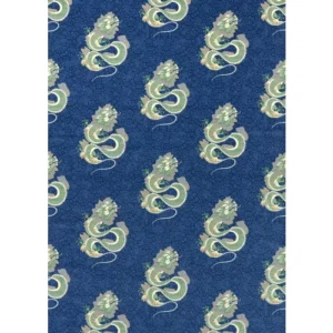 Sanderson Fabric Water Dragon 226976