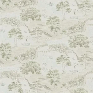 Sanderson Wallpaper Sea Houses 216490
