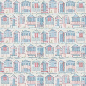 Sanderson Wallpaper Beach Huts 216559