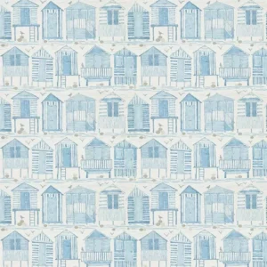 Sanderson Wallpaper Beach Huts 216560