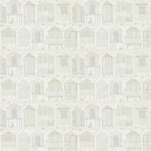 Sanderson Wallpaper Beach Huts 216561