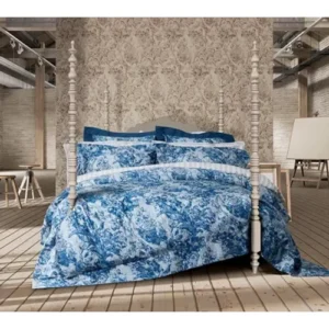 Sanderson Duvet cover Fringed Tulip Toile Cover Set  QCSFRTS8SMA