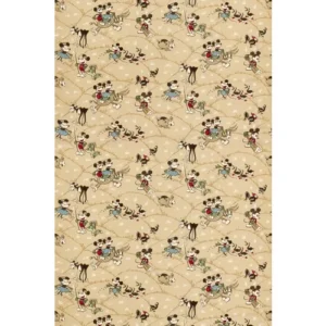 Sanderson Fabric Mickey At the Farm 227146