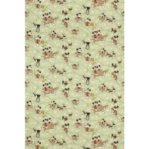 Sanderson Fabric Mickey At the Farm 227145