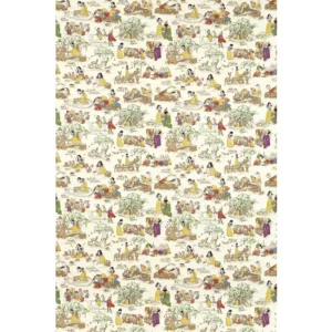 Sanderson Fabric Snow White 227154