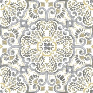 Floorpops Peel And Stick Floor Tiles 10 Piece Antico Fine Decor FP2947