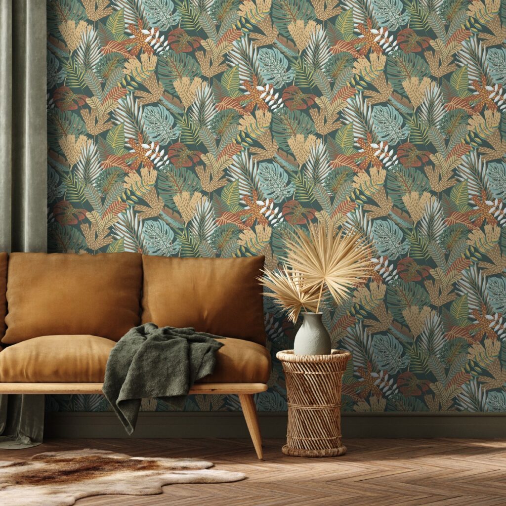 Floral wallpaper