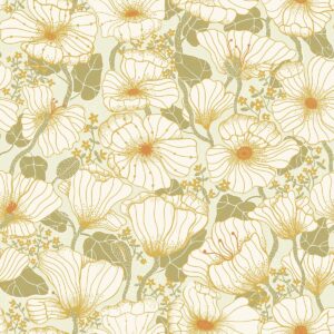 Sommarang Matilda Wallpaper Gold Galerie S65111