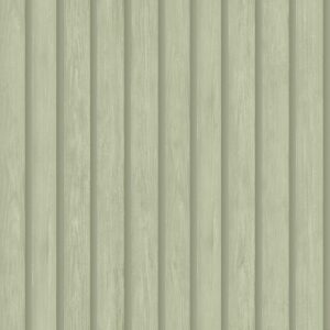 Wood Slat Wallpaper Soft Green Holden 13300