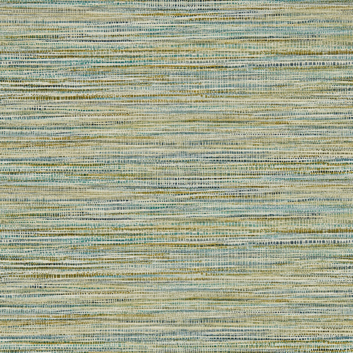 Harlequin Affinity Textured Vinyl Wallpaper Marine Blue and Lime Green HMWF111952